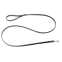Mystique® Biothane Leine 13mm schwarz 1,2m mit HS
