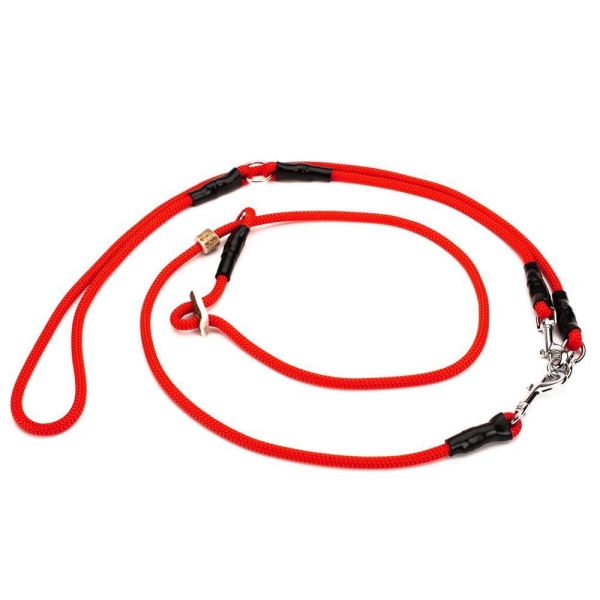 Mystique Retrieverleine Umhängeleine Hunting Profi 8mm S - 275cm rot