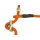 Mystique Retrieverleine Umhängeleine Hunting Profi 8mm S - 275cm orange