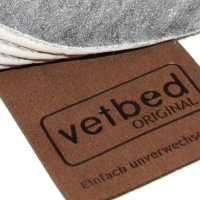 Vetbed Isobed SL -Paw- grau