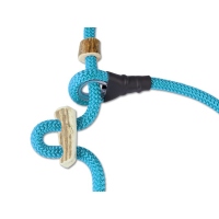 Mystique Retrieverleine Umhängeleine Hunting Profi 8mm S - 275cm türkisblau
