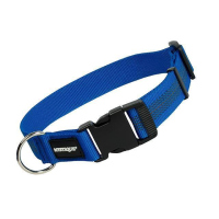 Mystique Gummiertes Halsband 40-50cm 30mm blau