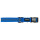 Mystique Gummiertes Halsband 40-50cm 30mm blau