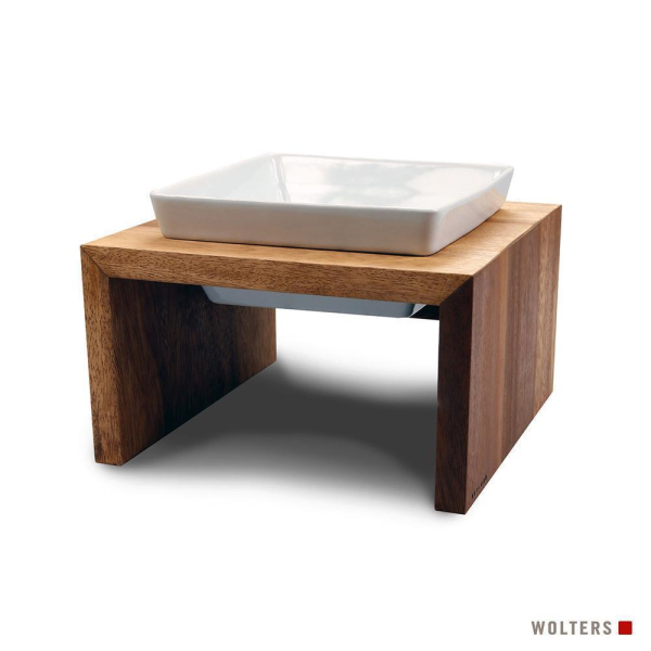 Replus Futterstation Meshidai Einzelnapf True Teak