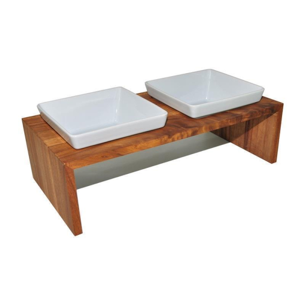 Replus Futterstation Meshidai Doppelnapf True Teak