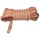 Schweißriemen Schweissleine Leder 8m natur 14mm