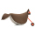 Mystique Bird Dog Dummy klein ca. 200g braun / beige