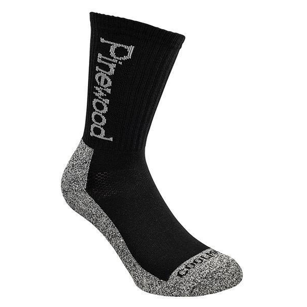 Pinewood 9212 Coolmax Socke 2-er Pack 43-45 schwarz/grau