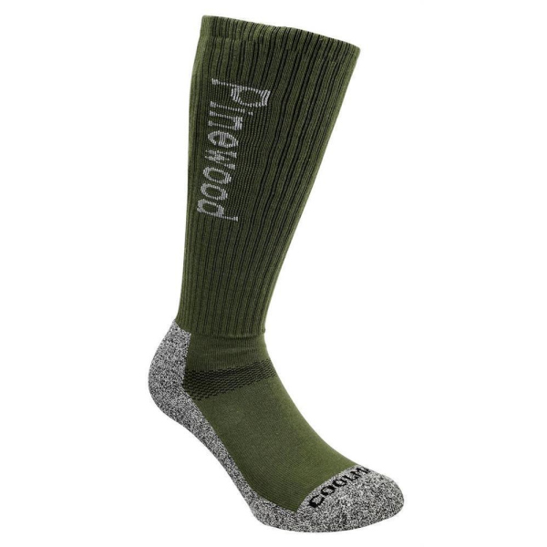 Pinewood 9211 Socke Coolmax - lang grün/grau