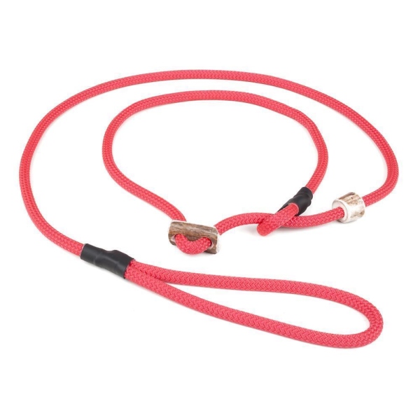 Mystique® Field Trial Moxonleine mit Zugbegrenzung 8mm 180cm pink