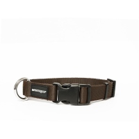 Mystique® Nylon Halsband Profi 25mm braun 55-65cm normal