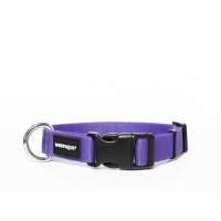 Mystique® Nylon Halsband Profi 25mm lila 30-40cm normal
