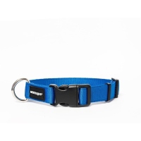 Mystique® Nylon Halsband Profi 25mm blau 50-60cm normal