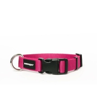 Mystique® Nylon Halsband Profi 25mm purple 40-50cm