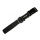 Mystique® Nylon Halsband Profi 30mm schwarz 40-50cm normal