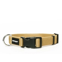Mystique® Nylon Halsband Profi 30mm beige 40-50cm normal