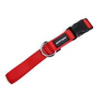 Mystique® Nylon Halsband Profi 30mm rot 50-60cm normal