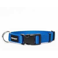 Mystique® Nylon Halsband Profi 30mm blau 40-50cm normal