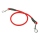 Mystique® "Hunting Profi" Teil mit Karabiner 8mm rot 125cm