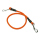 Mystique® "Hunting Profi" Teil mit Karabiner 8mm orange 125cm