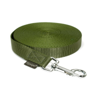 Mystique® Nylon Schleppleine 20mm khaki 5m mit HS