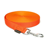 Mystique® Nylon Schleppleine 20mm neonorange 6m mit HS