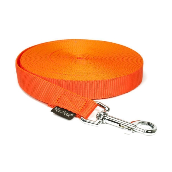 Mystique® Nylon Schleppleine 20mm neonorange 10m