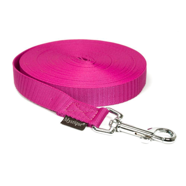 Mystique® Nylon Schleppleine 20mm purple 10m mit HS