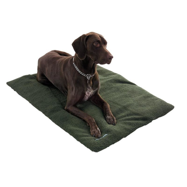 Farm-Land Hundedecke Hundebett PRO-THERMO Faserpelz 70x100 oliv