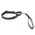 Mystique® Gummierte Agility Leine 30mm braun 45-65cm