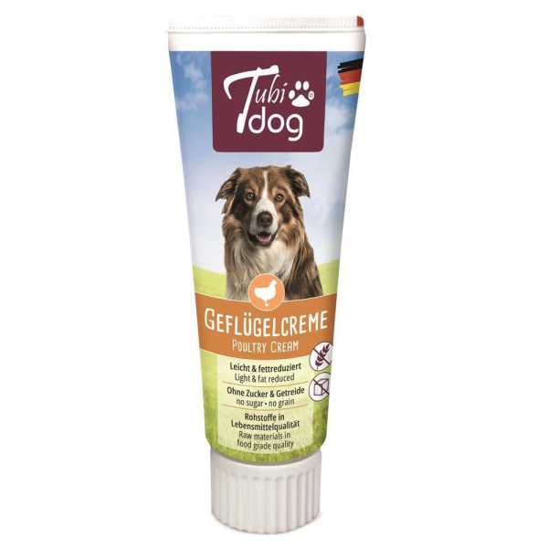 Tubi-DOG Tubi Dog Geflügelcreme in der Tube 75g