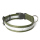 Mystique® Nylon Halsband Profi reflex 25mm khaki 40-50cm