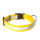 Mystique® Nylon Halsband Profi reflex 30mm gelb 50-60cm