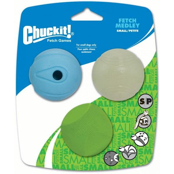 Chuckit! Medley Set Ball Set von drei einzigartigen...