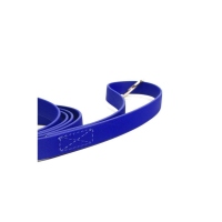 Mystique® Biothane Leine 9mm blau 3m mit HS vernäht
