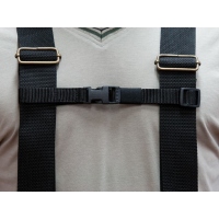 Mystique Dummyweste Trainer Kunstoffverschluss M pink