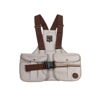 Mystique Dummyweste Trainer Kunstoffverschluss L beige