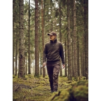 Pinewood 9648 Hurricane Strickpullover dunkelgrün melange (142) L