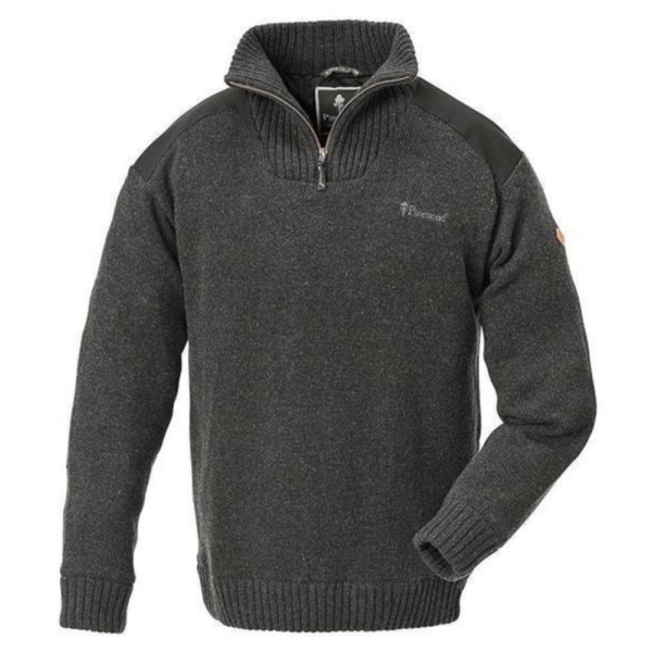 Pinewood 9648 Hurricane Strickpullover dunkelgrau melange (423) M