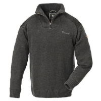 Pinewood 9648 Hurricane Strickpullover dunkelgrau melange...