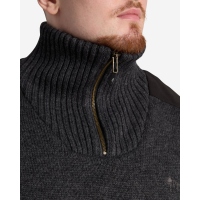 Pinewood 9648 Hurricane Strickpullover dunkelgrau melange (423) M