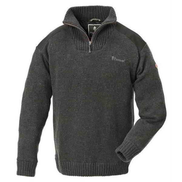 Pinewood 9648 Hurricane Strickpullover dunkelgrau melange (423) L