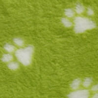 Vetbed Isobed SL -Paw- limegreen 75 x 100cm