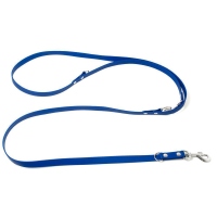 Mystique® Biothane verstellbare Leine 16mm blau 300cm