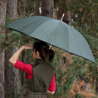Regenschirm Ansitzschirm Jägerschirm grün