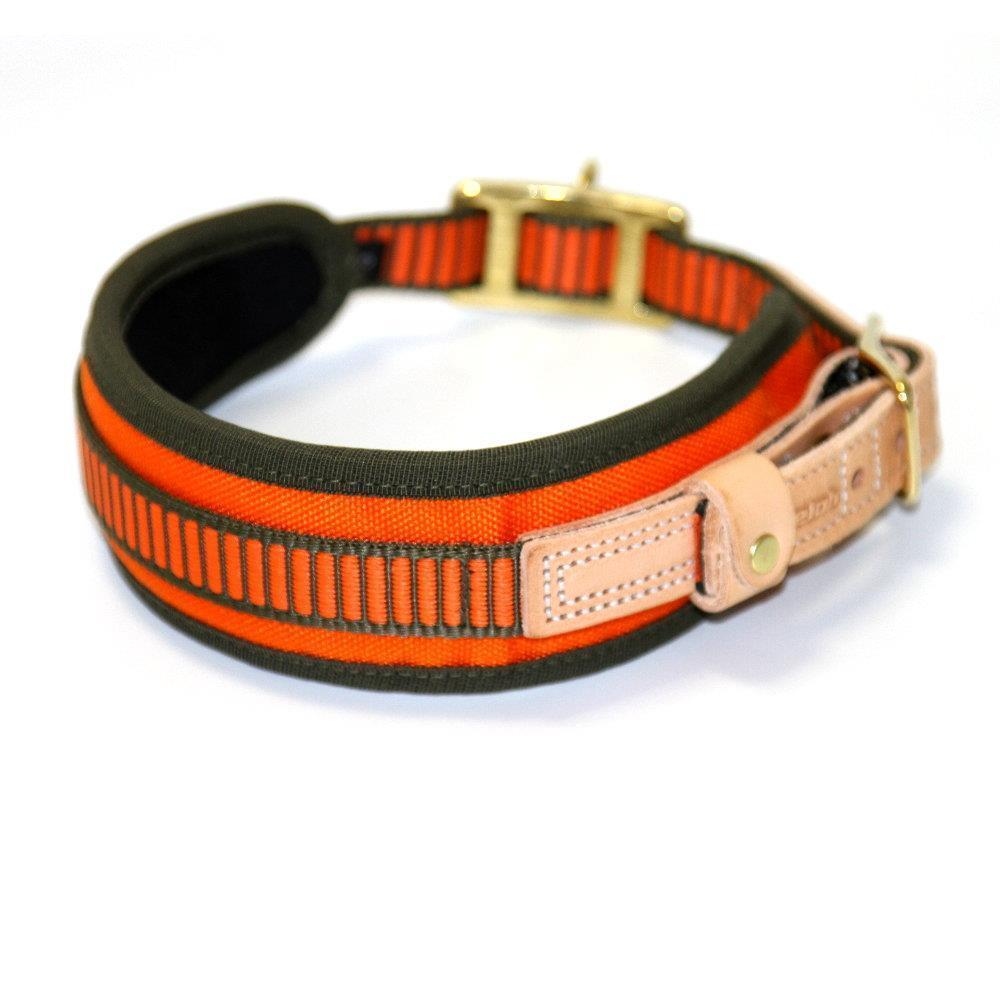 Niggeloh Schweißhalsung DeLuxe Orange Oliv M