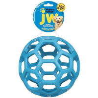 JW Gitterball Hundespielzeug Netzball Hol-EE Roller 14cm