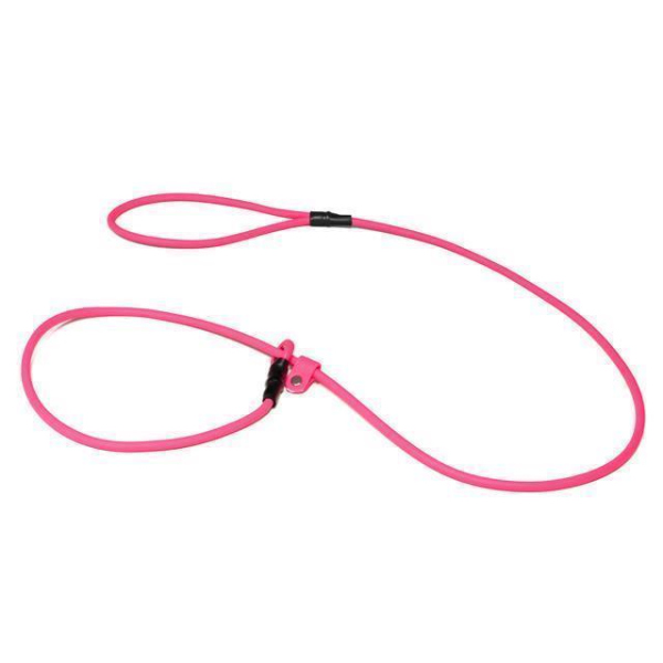 Mystique® Biothane Moxonleine 6mm neon pink 130cm