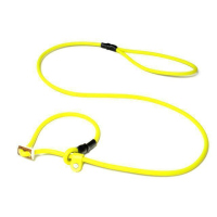 Mystique® Biothane Moxonleine 6mm neon gelb 150cm Moxon mit Zugbegrenzung