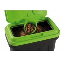 Maelson Dry Box Vorratsbehälter Futtertonne grün/schwarz 7.5kg